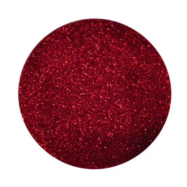 Iz Beauty Red nagelglitter 6g – fint rött