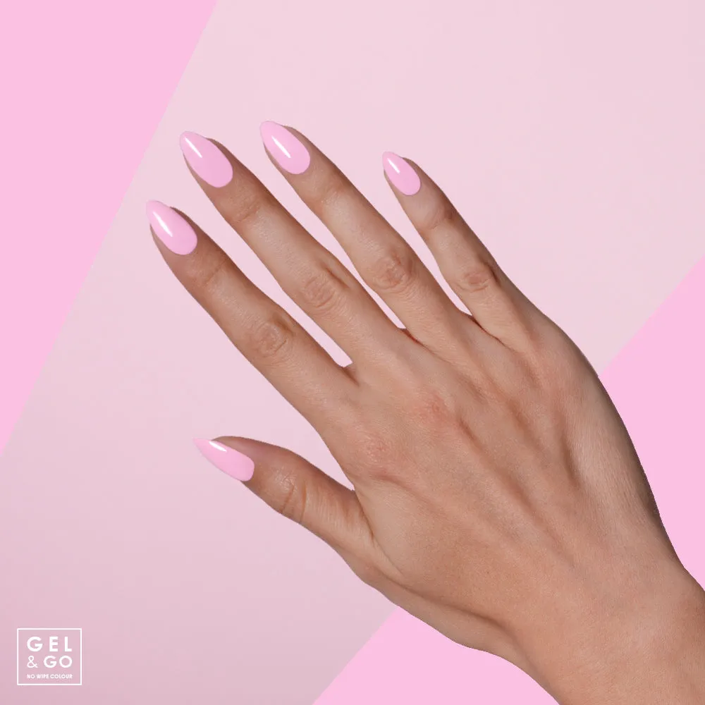 Iz Beauty GEL&GO Strawberry Shake GG1012 gellack 12 ml rosa