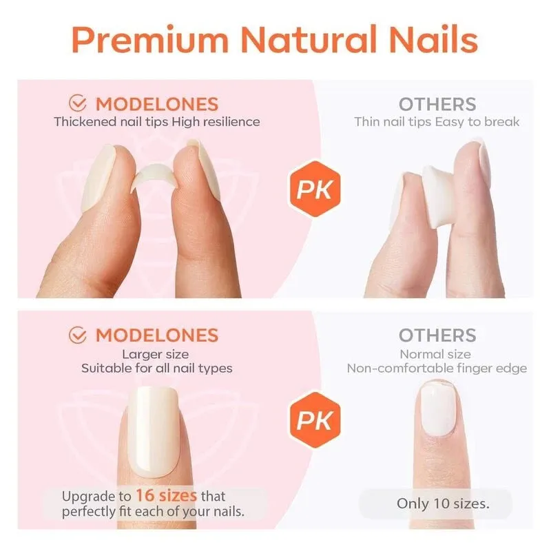 Modelones Press on Nails Set lösnaglar set