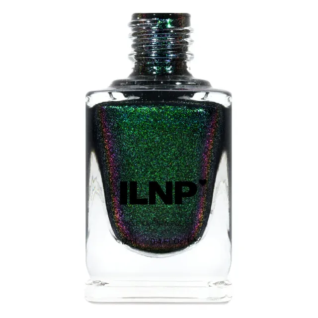 ILNP Salem nagellack jelly grön-röd skimmer