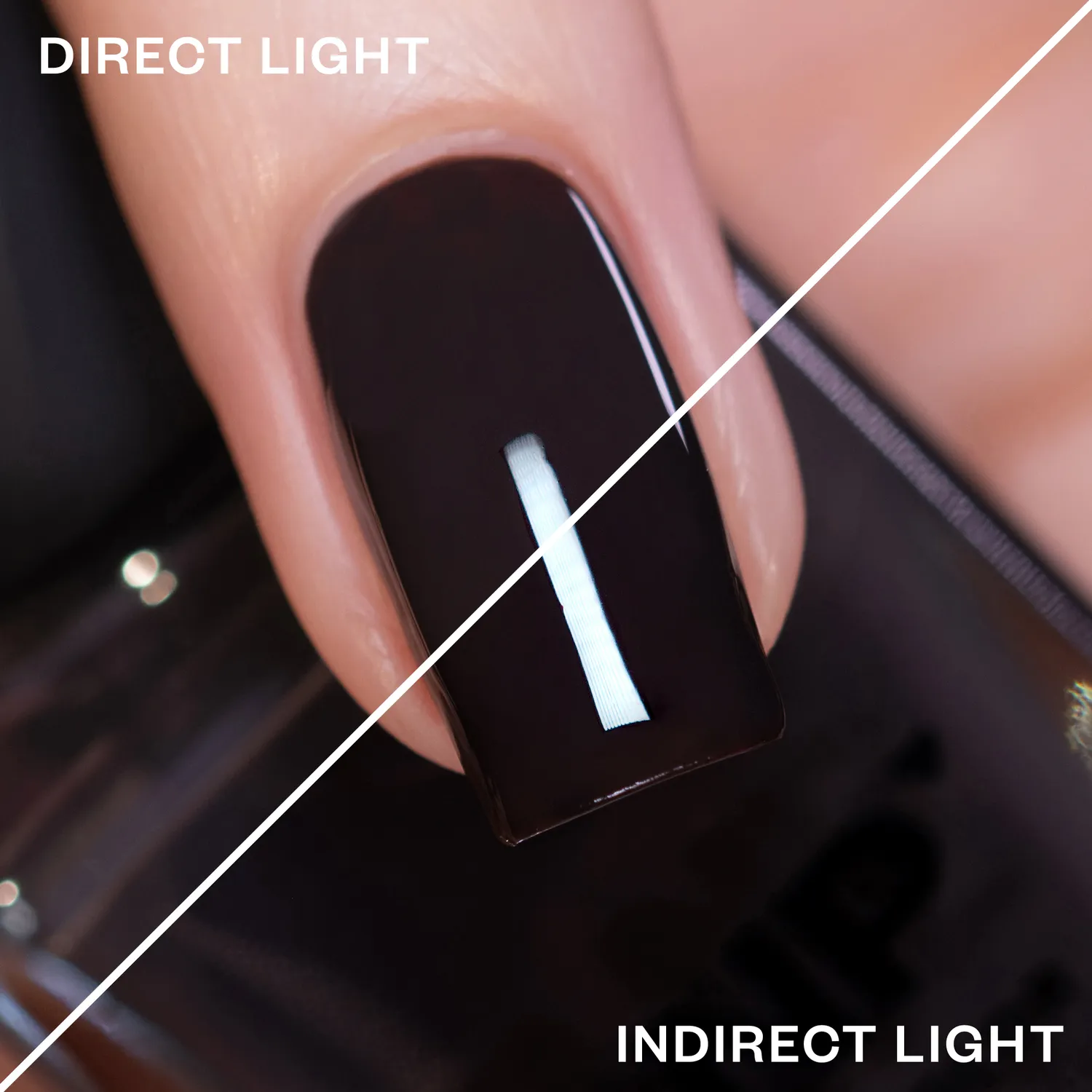 ILNP Studio Color Truffle nagellack mörkbrun kräm