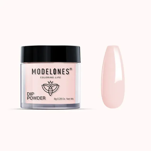 Modelones Soft Candy doppulver rosa kräm 8 g