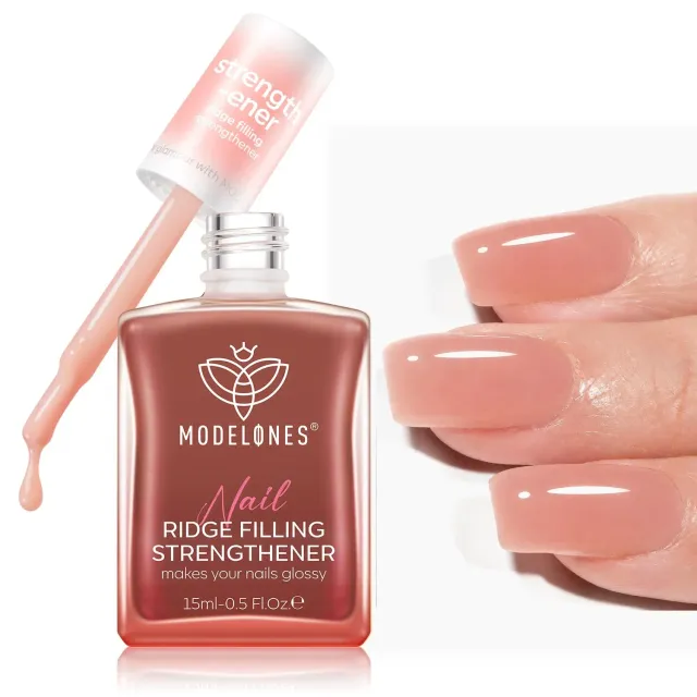 Modelones Nail Strengthener Growth nagelstärkare nude