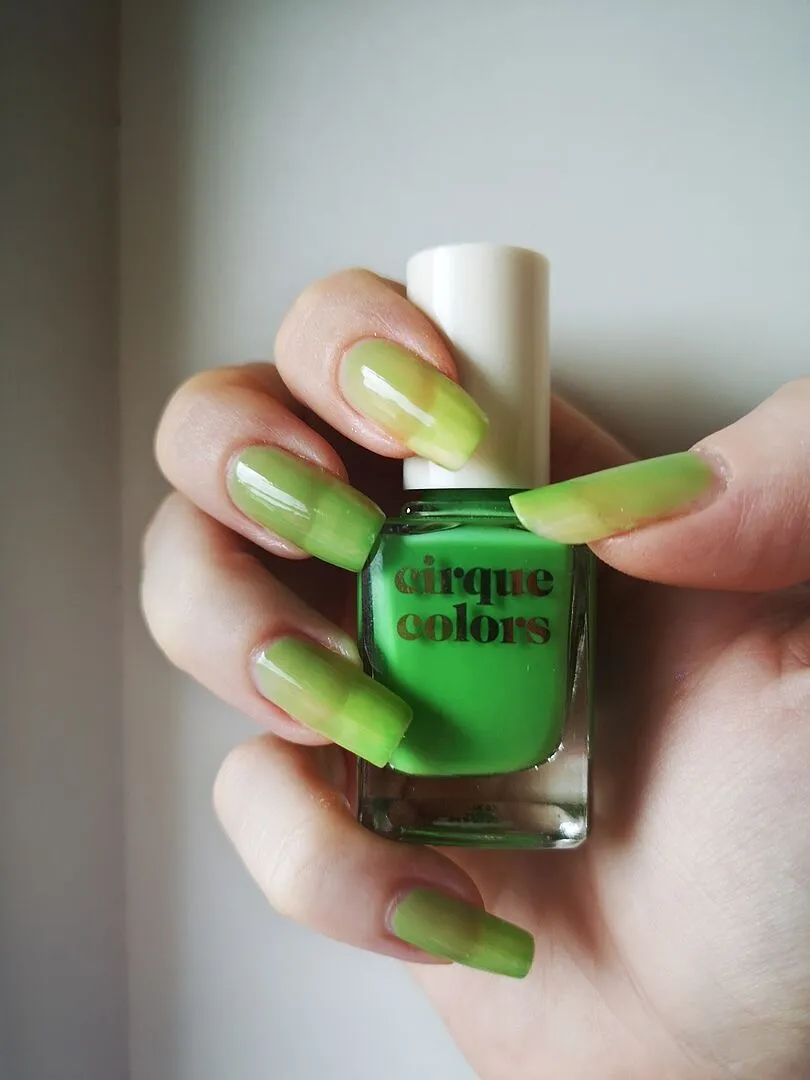 Cirque Colors Lime Jelly nagellack limegrön transparent