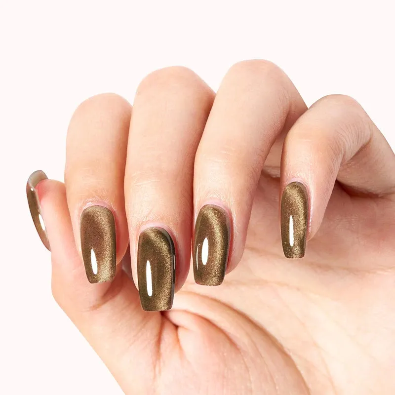 Modelones Inspire Brown Sugar gellack 15 ml cat eye