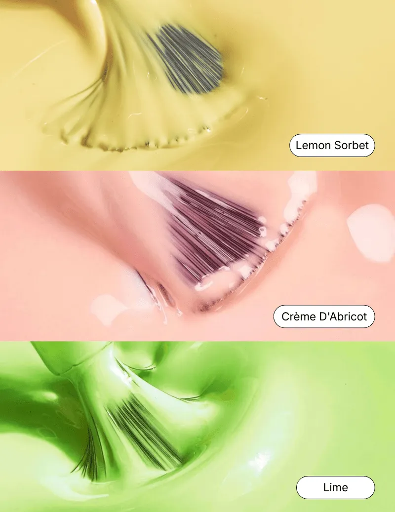 Le Mini Macaron Sweet Citrus Trio gellack 3-pack citrus