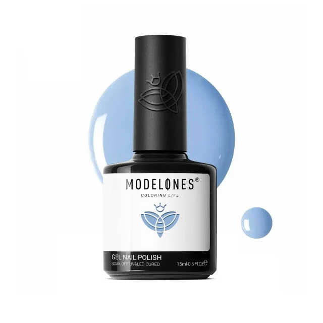 modelones Inspire Gel gellack Cowgirl blå kräm 15 ml
