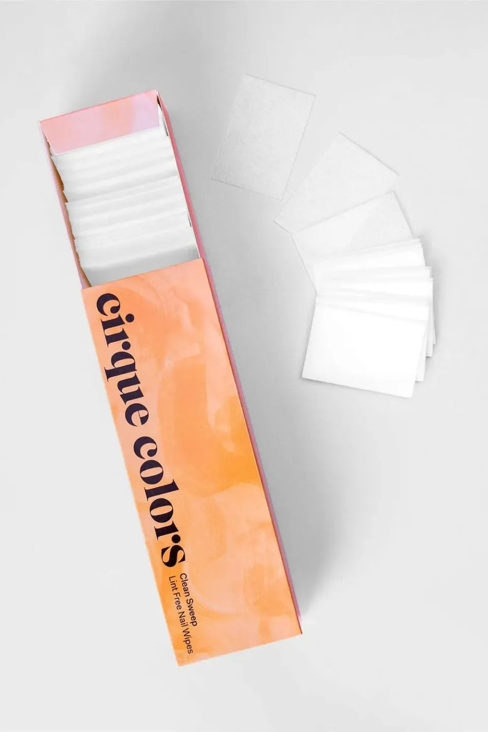 Cirque Colors Clean Sweep luddfria nagelwipes 325-pack