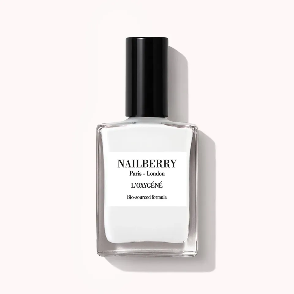 Nailberry Flocon nagellack 14 ml kritvit täckande