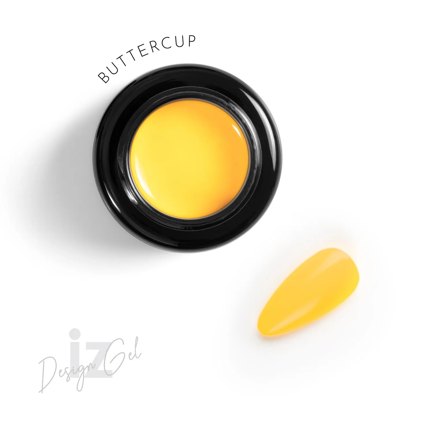 Iz Beauty Design Gel Buttercup DG018 nail art gel gul