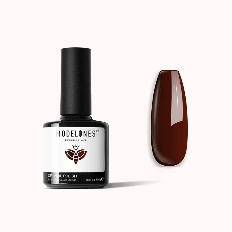 Modelones Inspire Gel Annual Rings gellack brun 15 ml