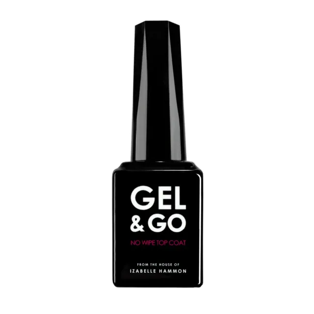 Iz Beauty Gel&Go No Wipe top coat 12ml glans