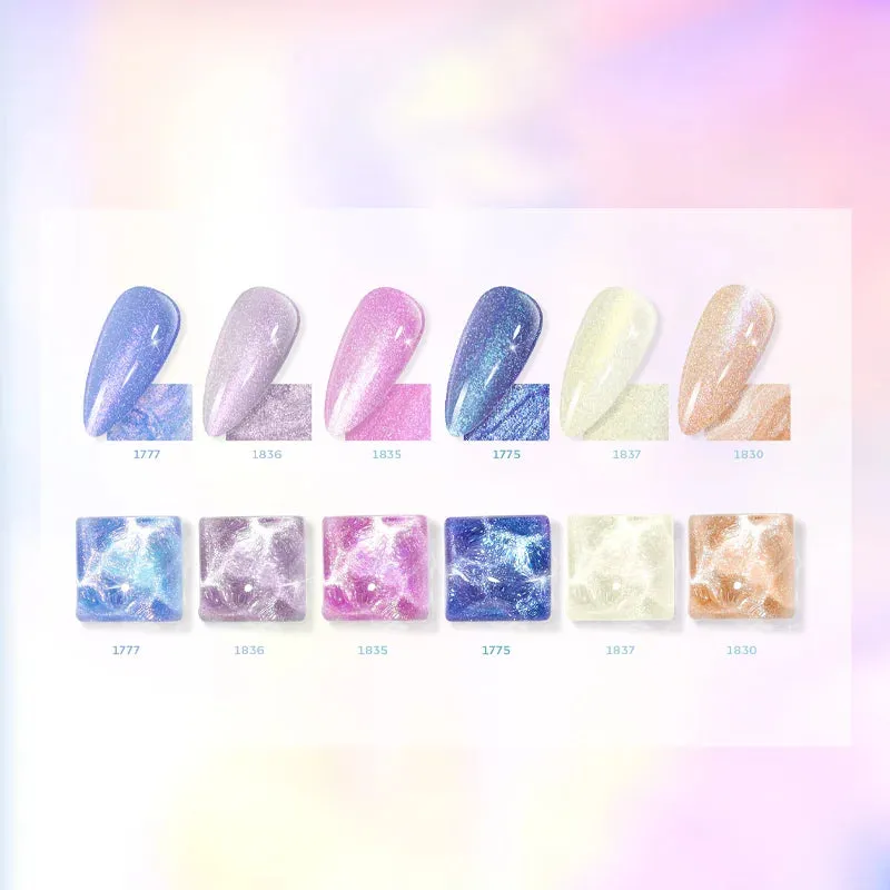 Modelones Enchanted Hues gellack 6-pack skimrande rosa