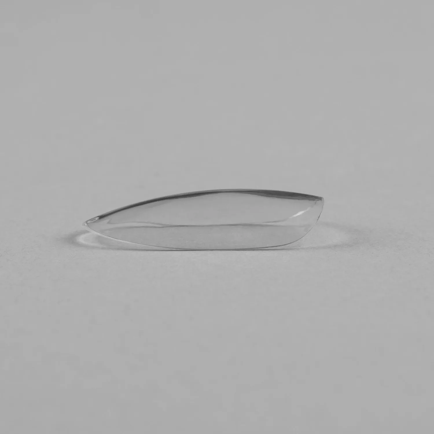 Iz Beauty Long Coffin nageltippar refill 50-pack transparent