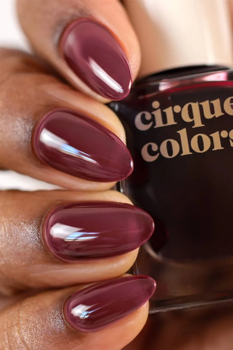 Cirque Colors Wine Jelly nagellack vinröd