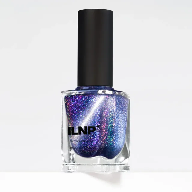 ILNP Cosmos Shooting Star nagellack magnetiskt blå