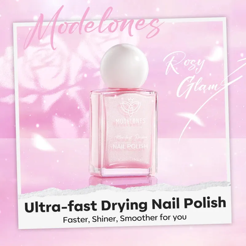 Modelones Rosy Glam nagellack rosa skimmer