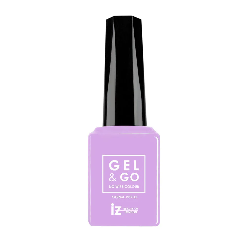 Iz Beauty GEL&GO Karma Violet GG1018 gellack 12ml lila shimmer