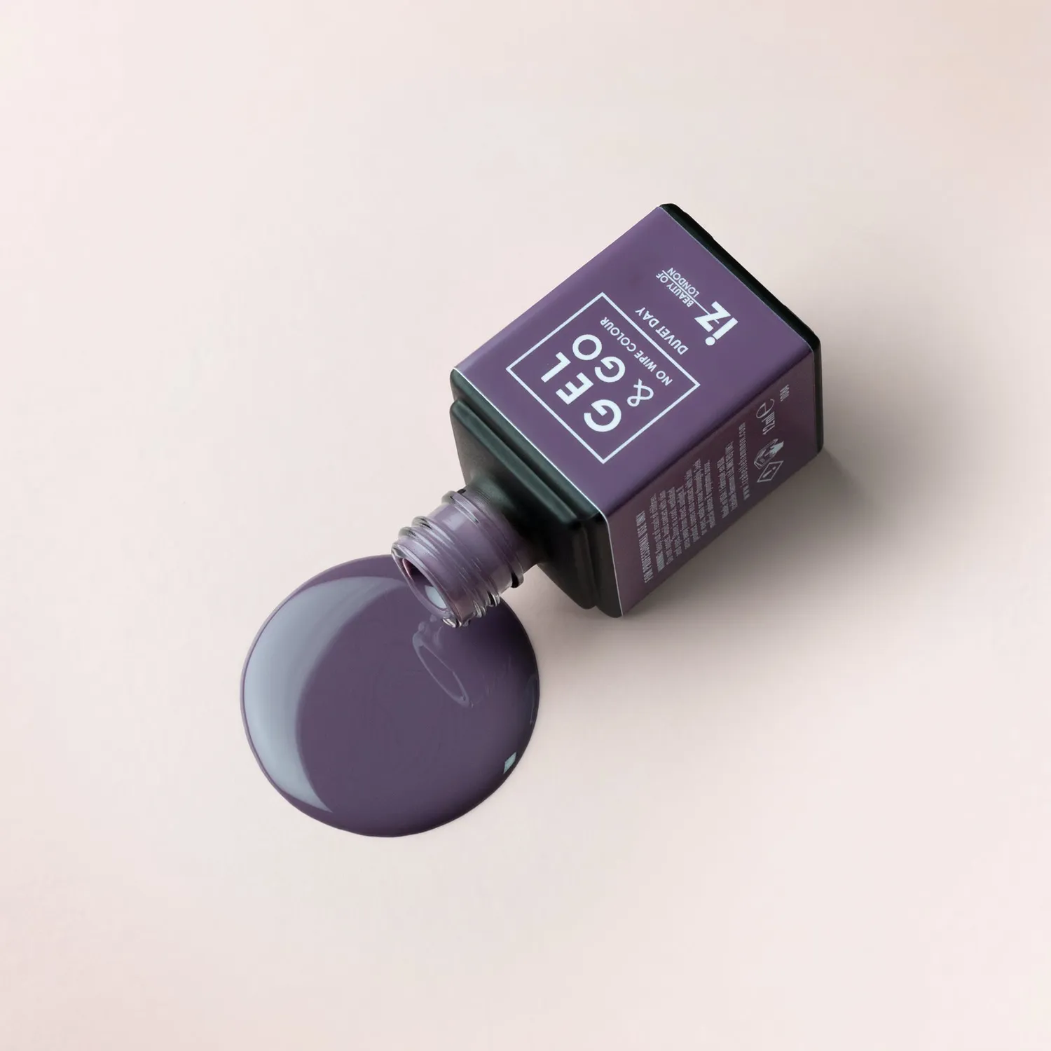 Iz Beauty Gel&Go Duvet Day GG1084 gellack 12ml mörklila