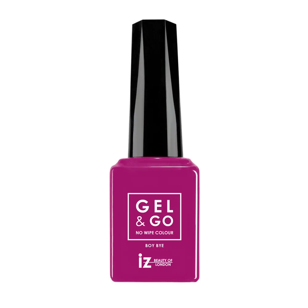 Iz Beauty Gel&Go Boy Bye GG1024 gellack 12ml lilarosa