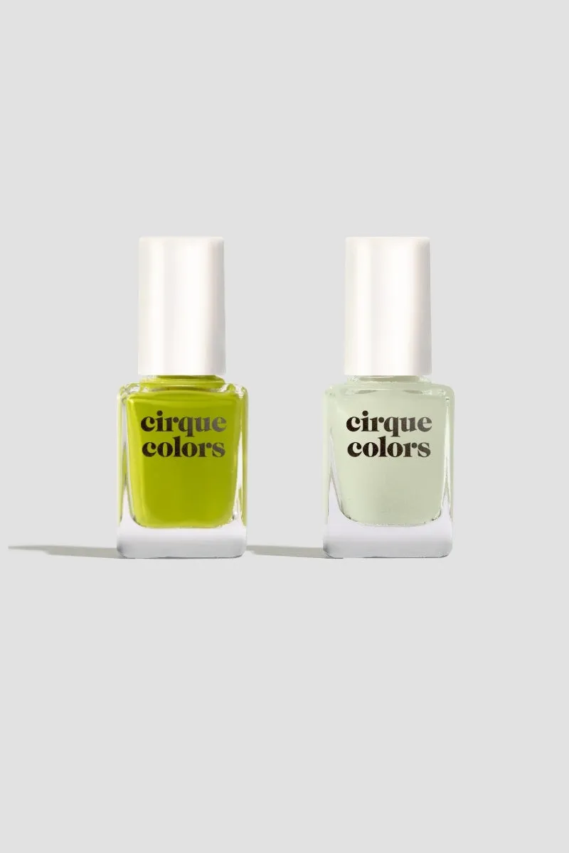 Cirque Colors Goblin & Ghost Duo nagellacksset glow 2-pack