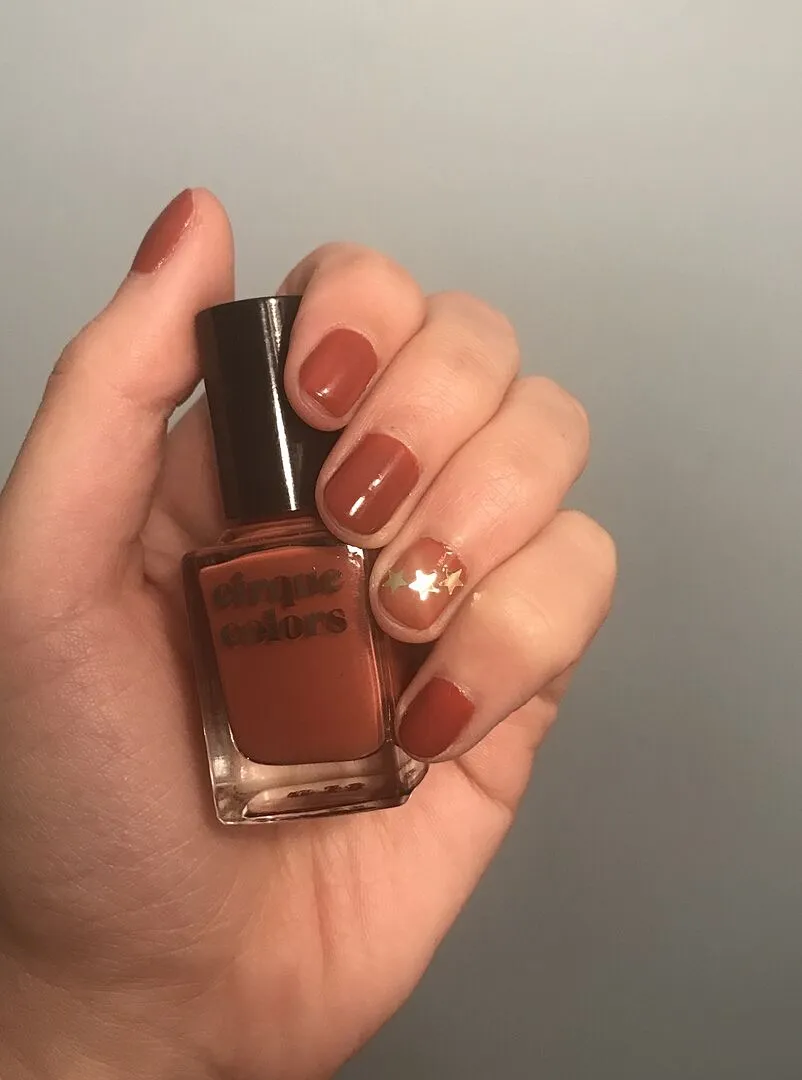 Cirque Colors Bowery nagellack – bränd orange kräm
