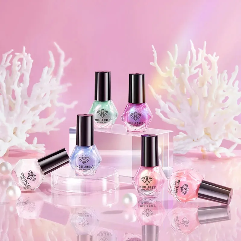 Modelones Bubble Fantasy nagellackset 6-pack – rosa-lila shimmer