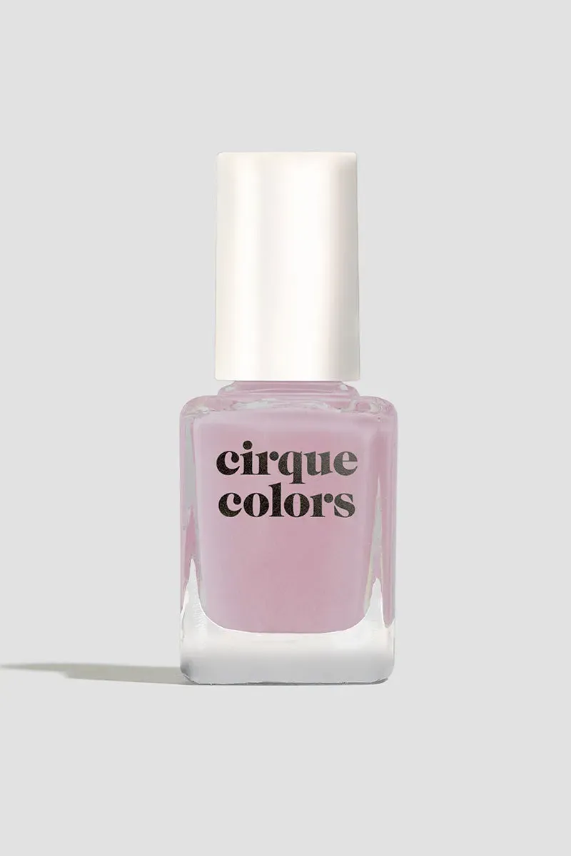 Cirque Colors Whitney nagellack dammig lilarosa crème