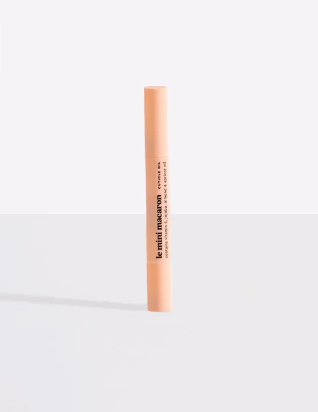 Le Mini Macaron Cuticle Oil nagelolja penna jojoba