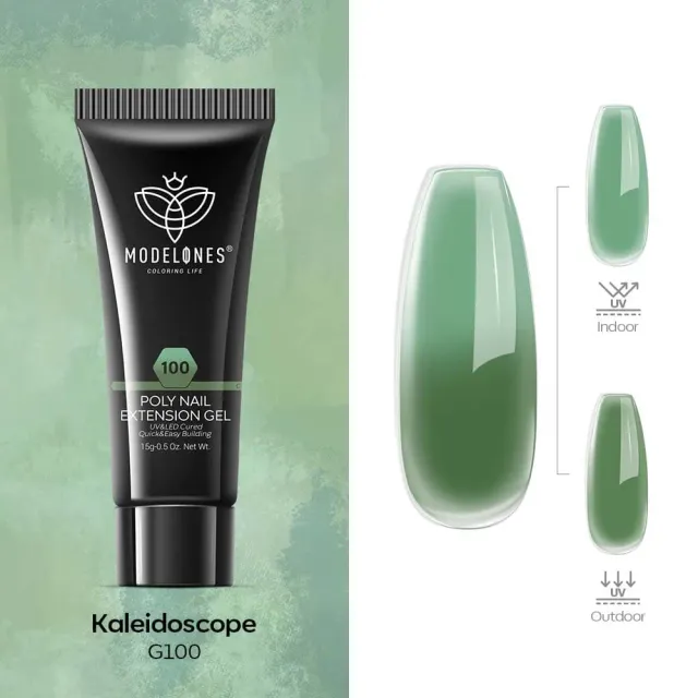 Modelones Spring Green polygel 15g termisk