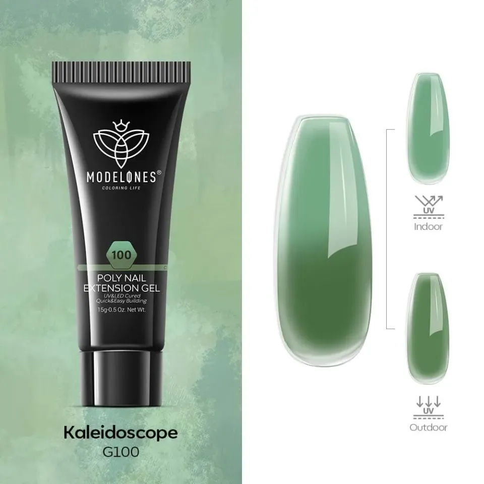 Modelones Spring Green polygel 15g termisk