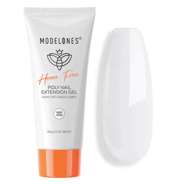 Modelones polygel milky white 60 g