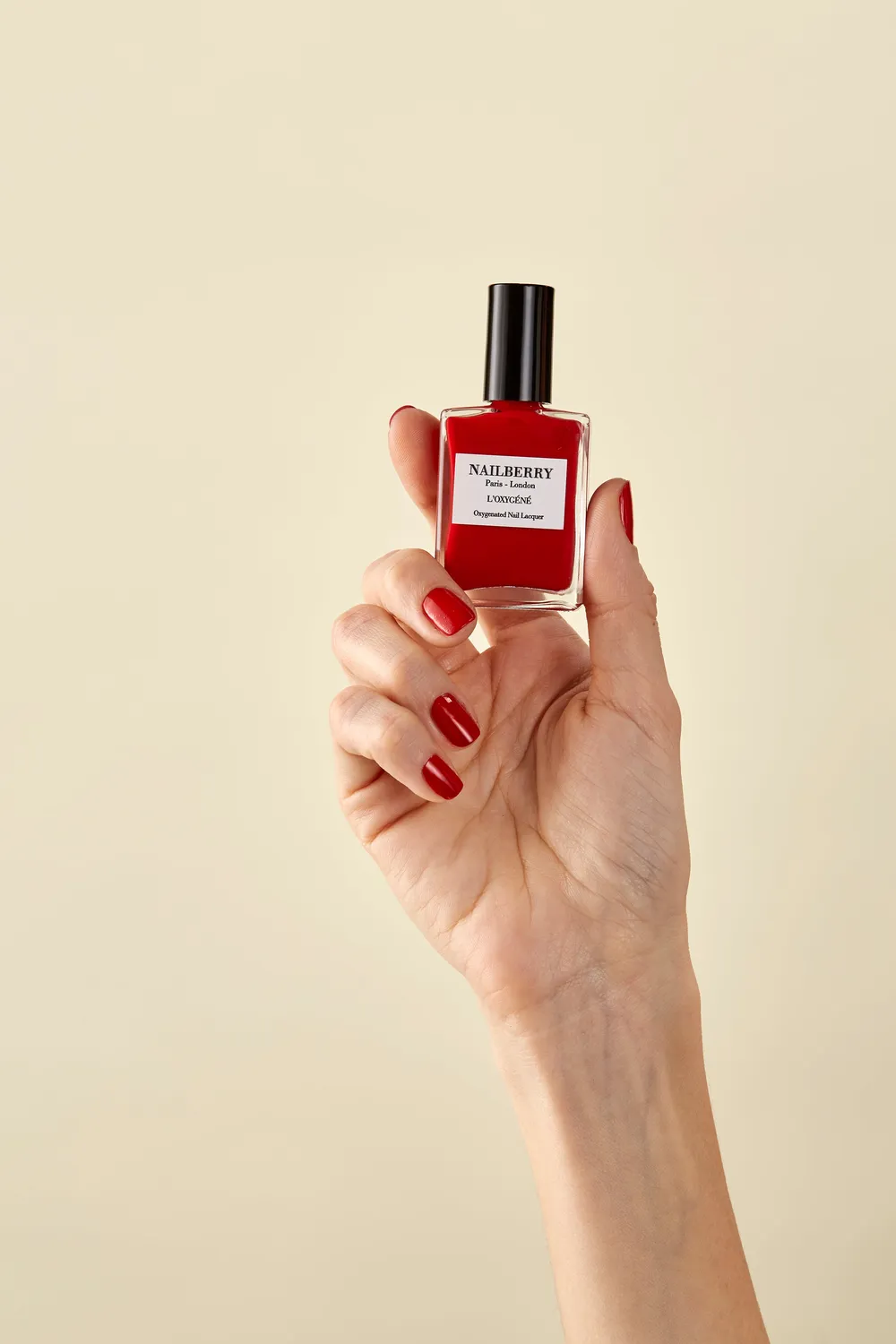 Nailberry Pop My Berry nagellack 14 ml orangeröd