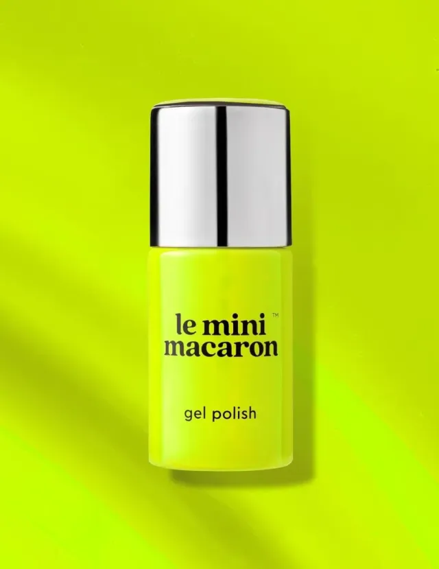 Le Mini Macaron Party Babe gellack neongul