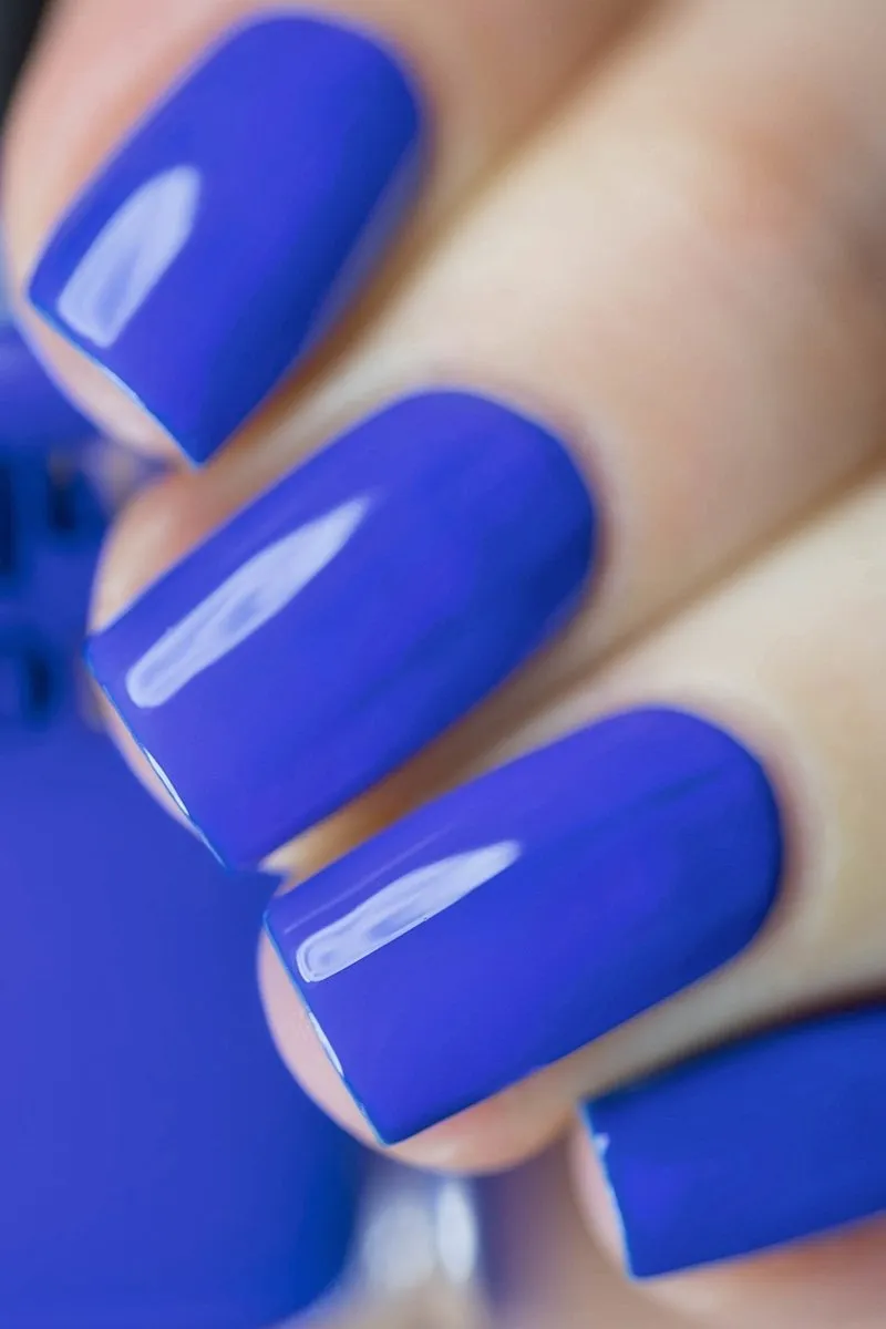 Cirque Colors Rhapsody in Blue nagellack koboltblå crème