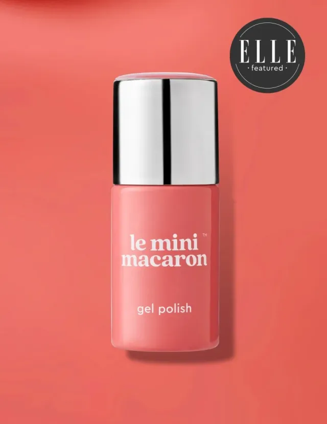 Le Mini Macaron Peach gellack orange täckande