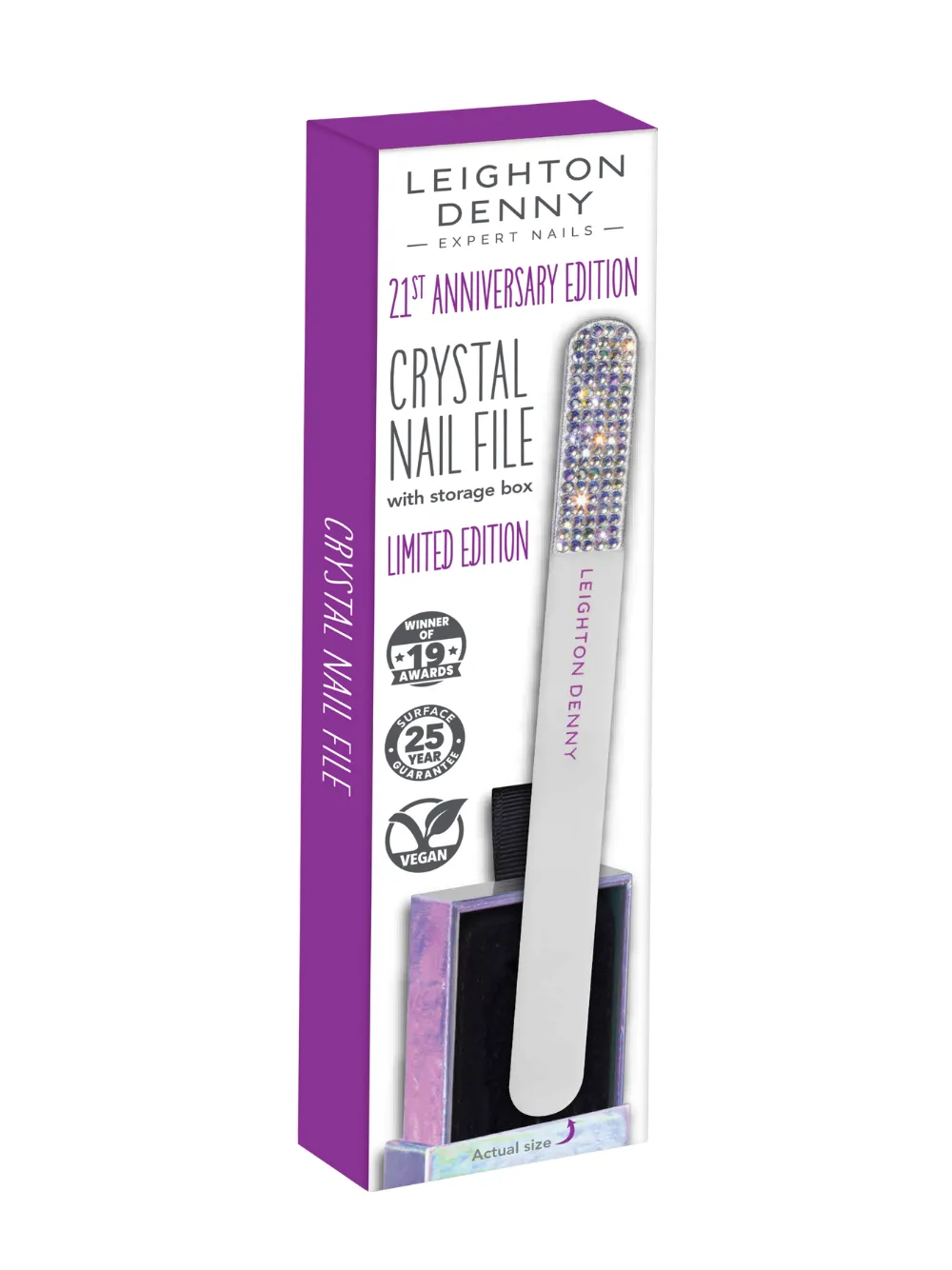 Leighton Denny 21st Anniversary kristallnagelfil 135 mm holo