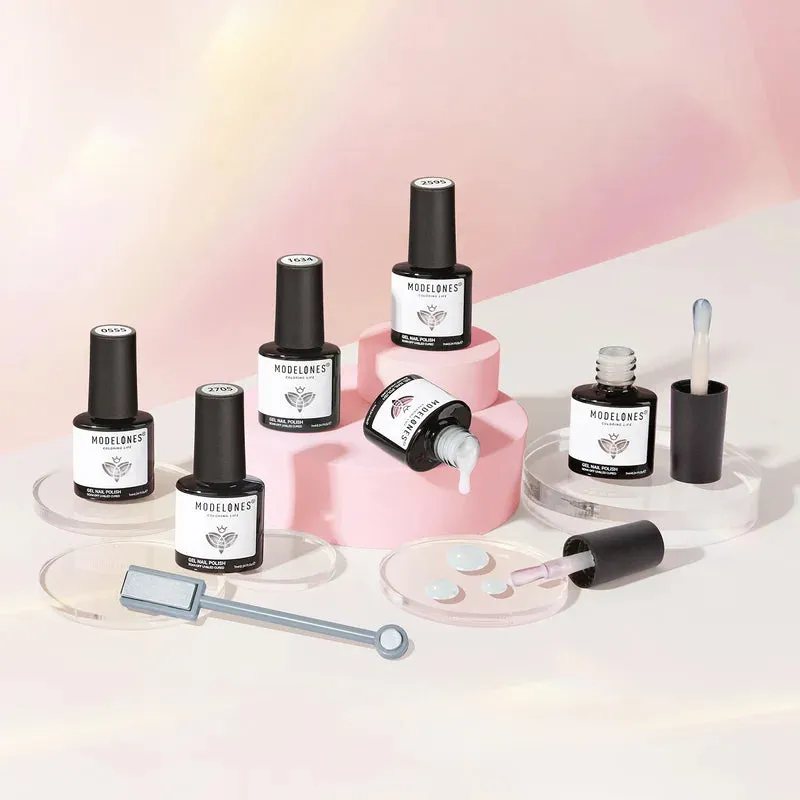 Modelones Porcelain Dreams gellack 6-pack cat eye