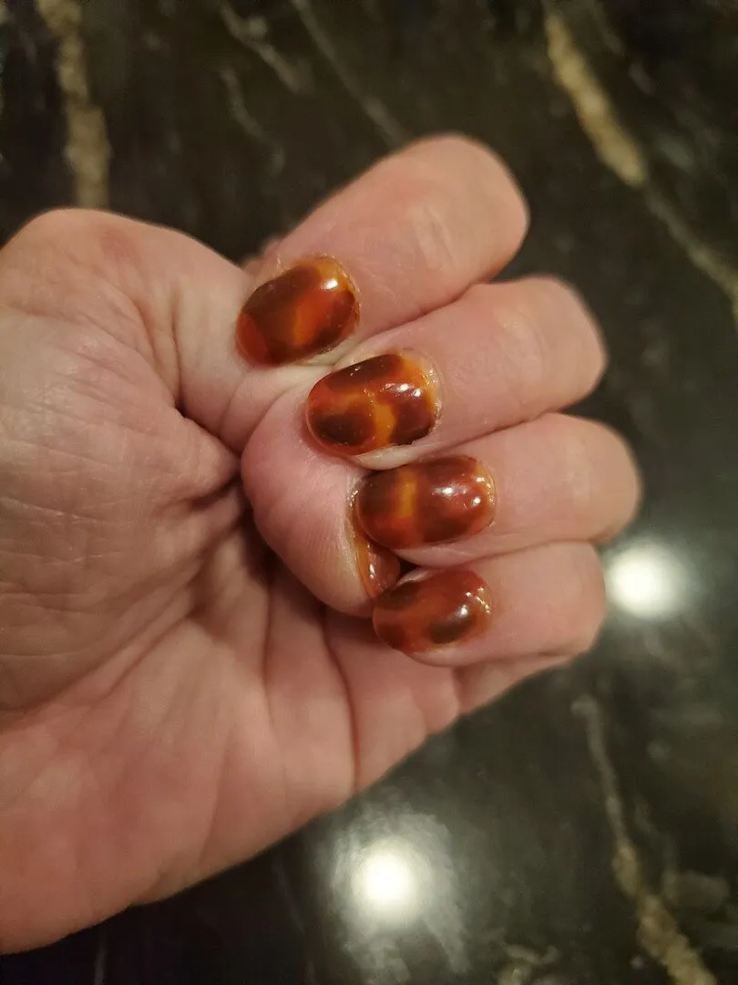 Cirque Colors Mahogany Jelly nagellack varmbrun jelly