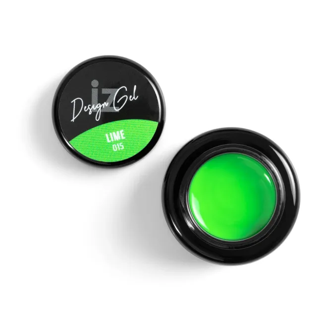 Iz Beauty Design Gel DG015 gellack Lime neon