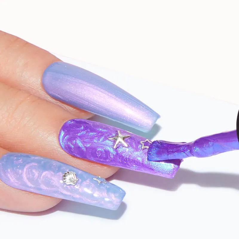 Modelones Fairy Dust gellack 6 färger shimmer