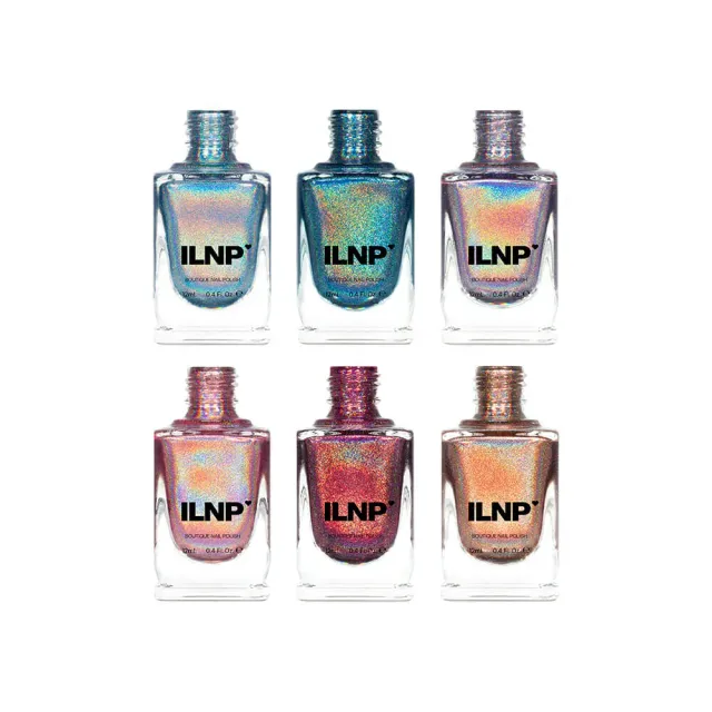 ILNP Fall Into Winter Collection nagellack 6-pack holo