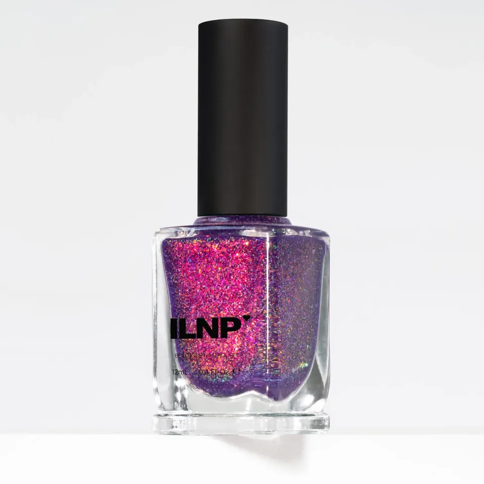 ILNP Kinetic nagellack lila rosa-grönt skimmer