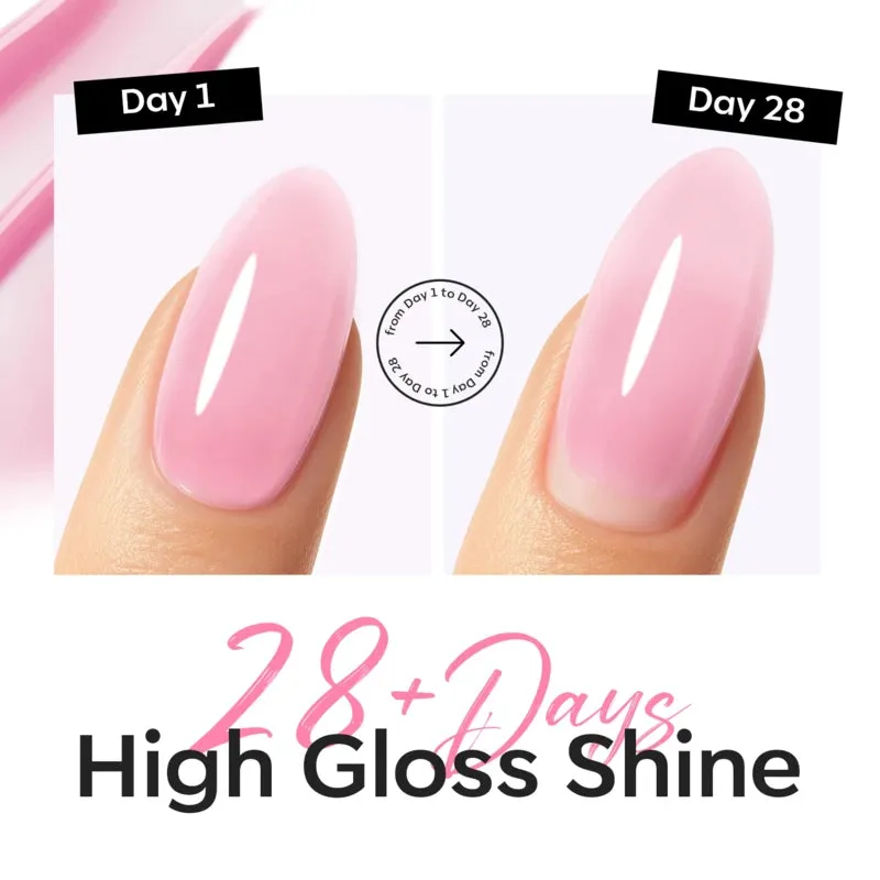 Modelones Glossy Jelly top coat 10 ml glansig jelly