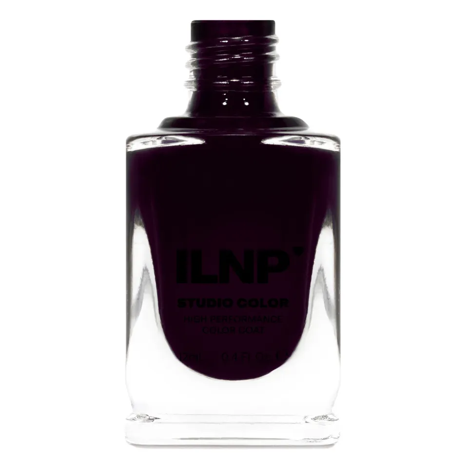 ILNP Nightshade nagellack mörk aubergine jelly