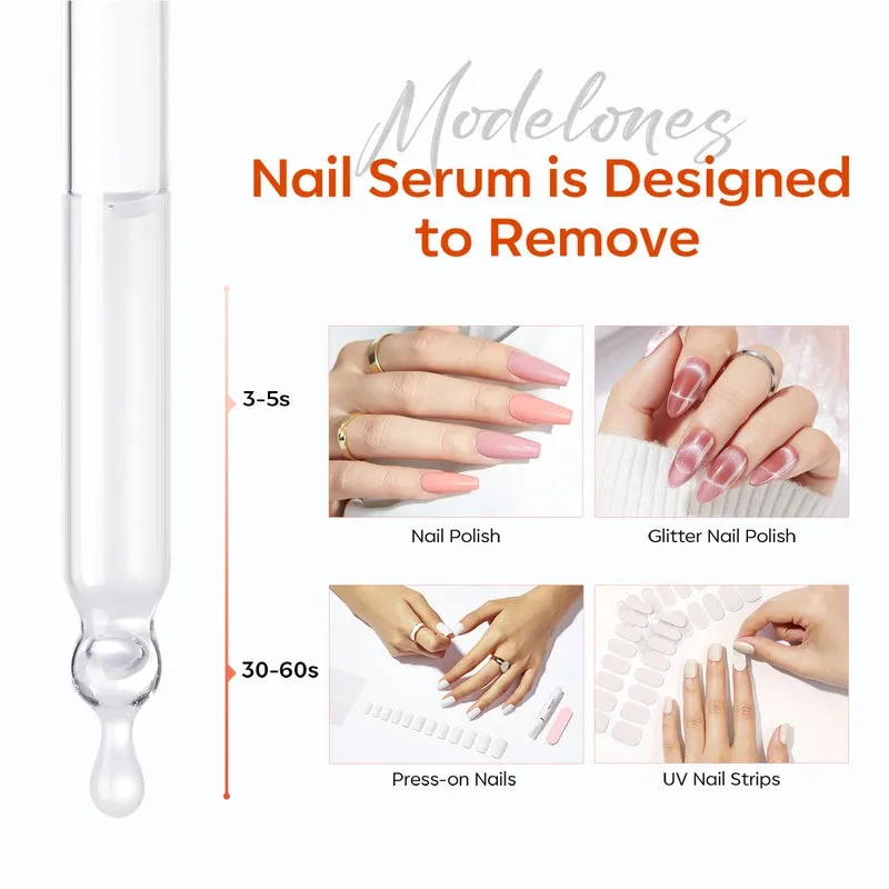 Modelones acetonfri nagellacksborttagare serum 50ml
