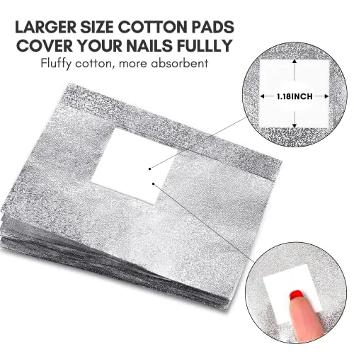 Makartt Foil Wrap Remover Kit folie 100-pack acetonfri