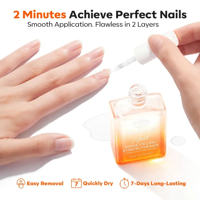 Modelones Nail Care nagelstärkare Clear rosdoft stärkande