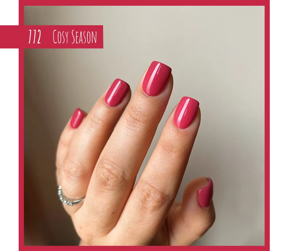 Iz Beauty CALGEL Cosy Season CG772 gellack rosa 4g