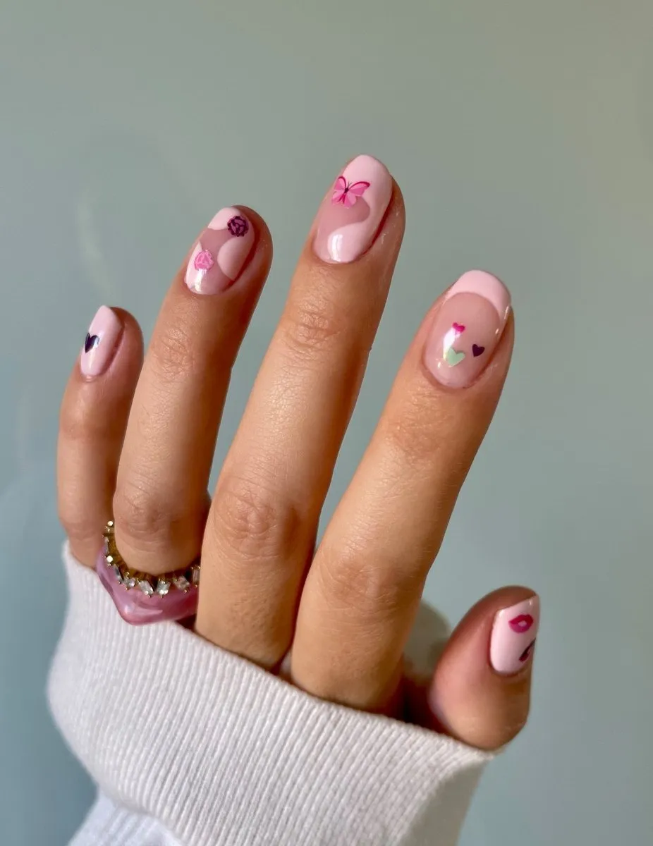 Le Mini Macaron Baby Doll nagelstickers mini chic